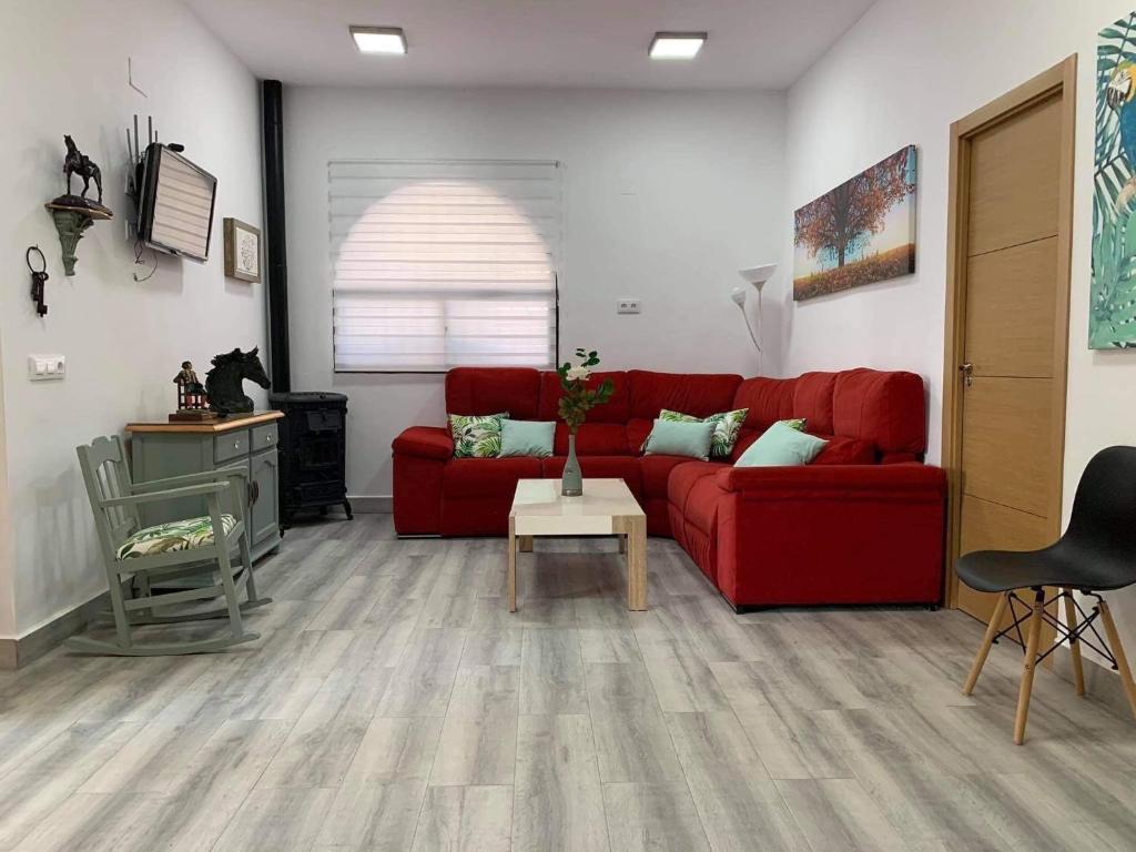 Apartamento “Las Cuadras “休息區