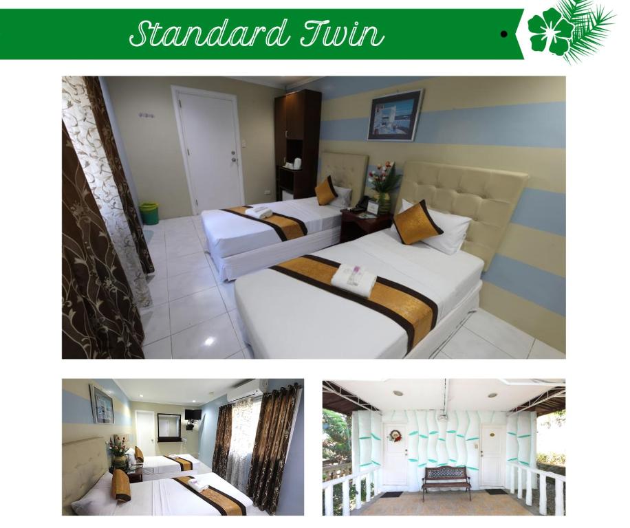 Postel nebo postele na pokoji v ubytování Loreland Farm Resort