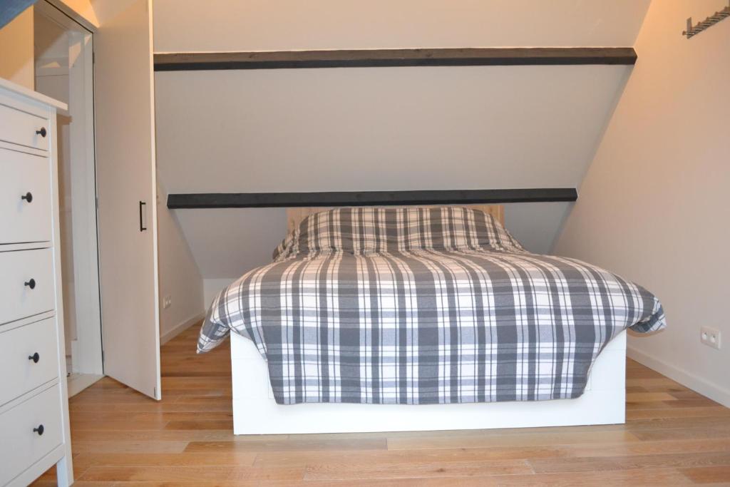 Postel nebo postele na pokoji v ubytování Chateau Brulant