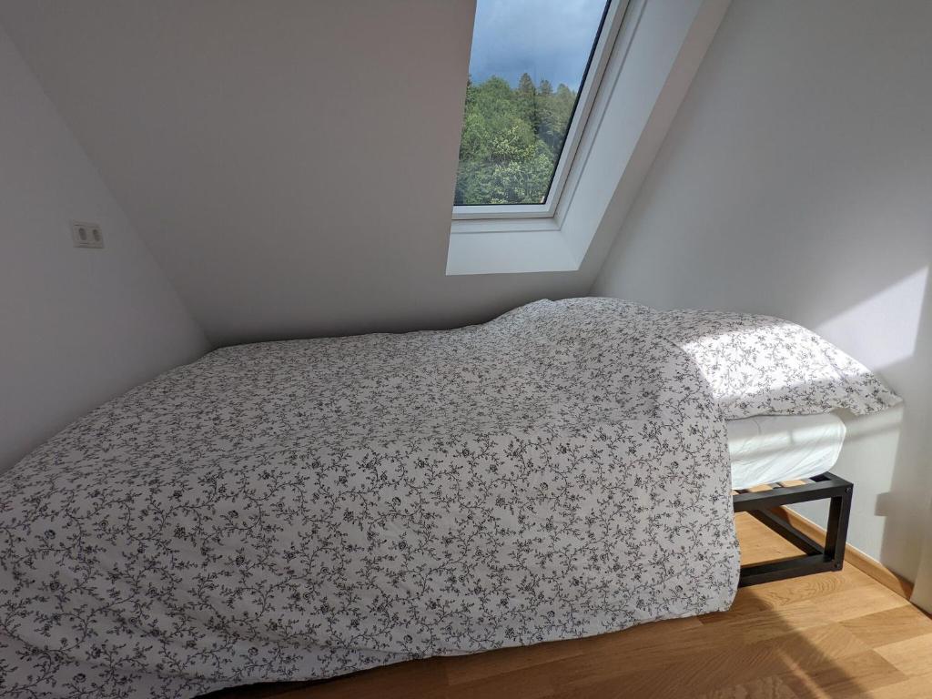 Postel nebo postele na pokoji v ubytování Apartment in Mariazell near ski area