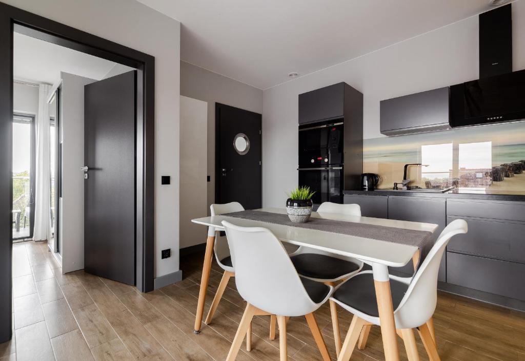 Kuchyňa alebo kuchynka v ubytovaní Martinus Apartments