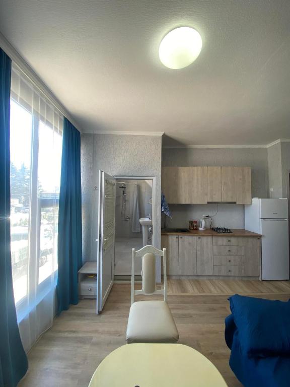 Kuchyň nebo kuchyňský kout v ubytování B&B NaBaDa