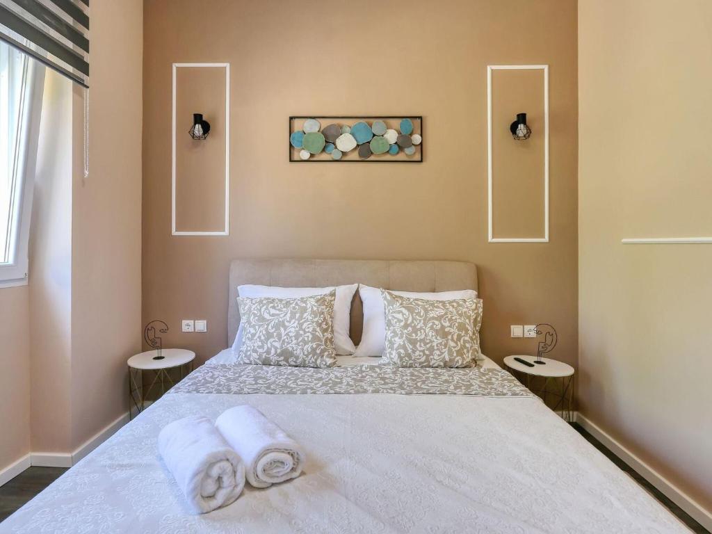 Posteľ alebo postele v izbe v ubytovaní Holiday home in Sali with sea beach