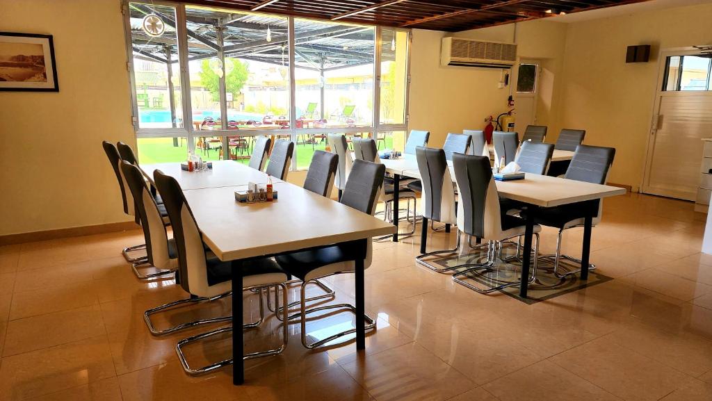 Posezení v ubytování Khasab Hotel