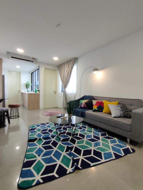 Imperio Homestay Private Bathtub Melaka Town - Near JONKER STREET的休息区