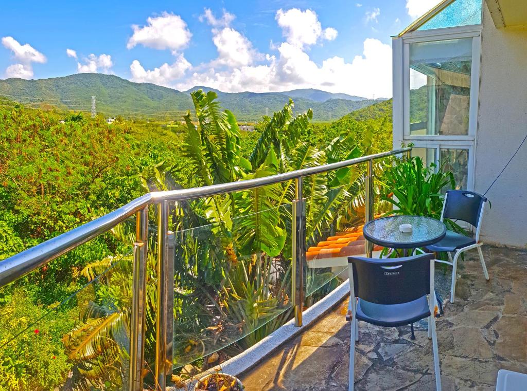Nespecifikovaný výhled na hory nebo výhled na hory při pohledu z bed and breakfast