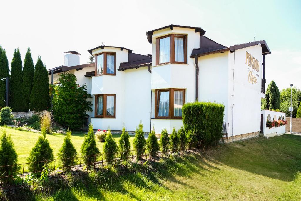 Zahrada ubytování Pension Clara
