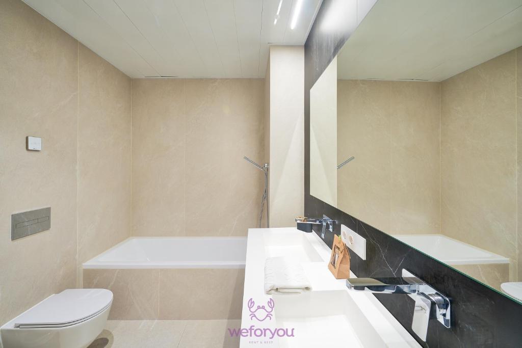 Koupelna v ubytování weforyou Las Nereidas de Los Álamos 3 bedrooms and PARKING