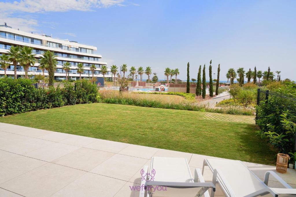 Zahrada ubytování weforyou Las Nereidas de Los Álamos 3 bedrooms and PARKING