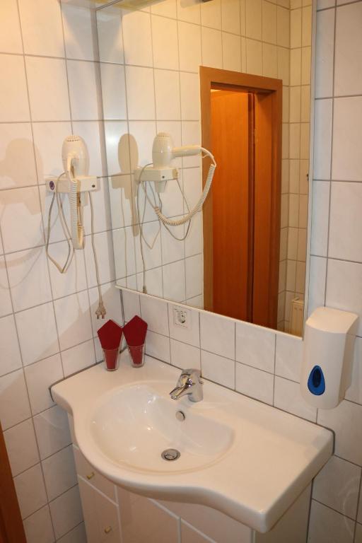 Koupelna v ubytování Waldhotel Harz Ilsenburg