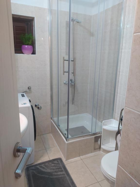 Kúpeľňa v ubytovaní Apartmani Trubi 3