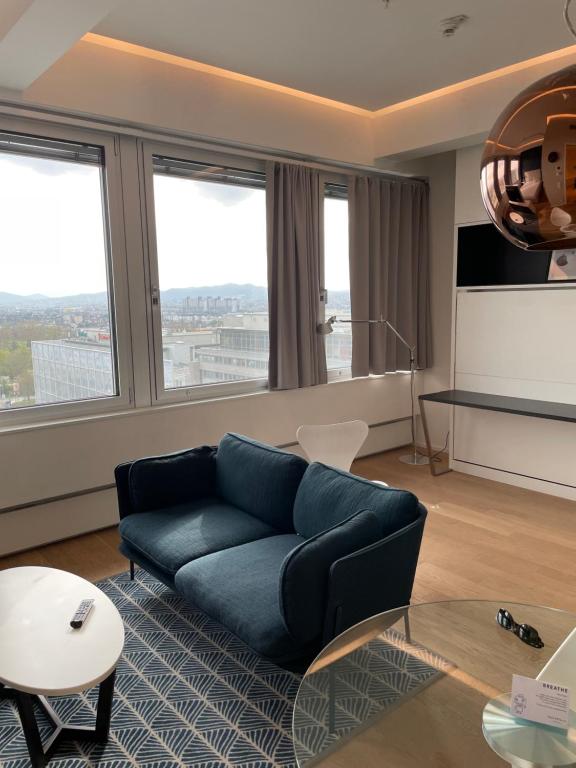Część wypoczynkowa w obiekcie Key Residences Vienna