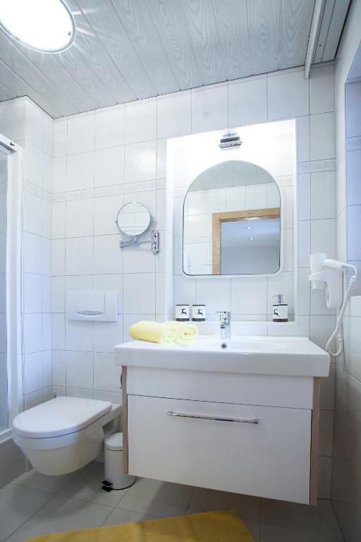 Kúpeľňa v ubytovaní Appartement Kichelerhof