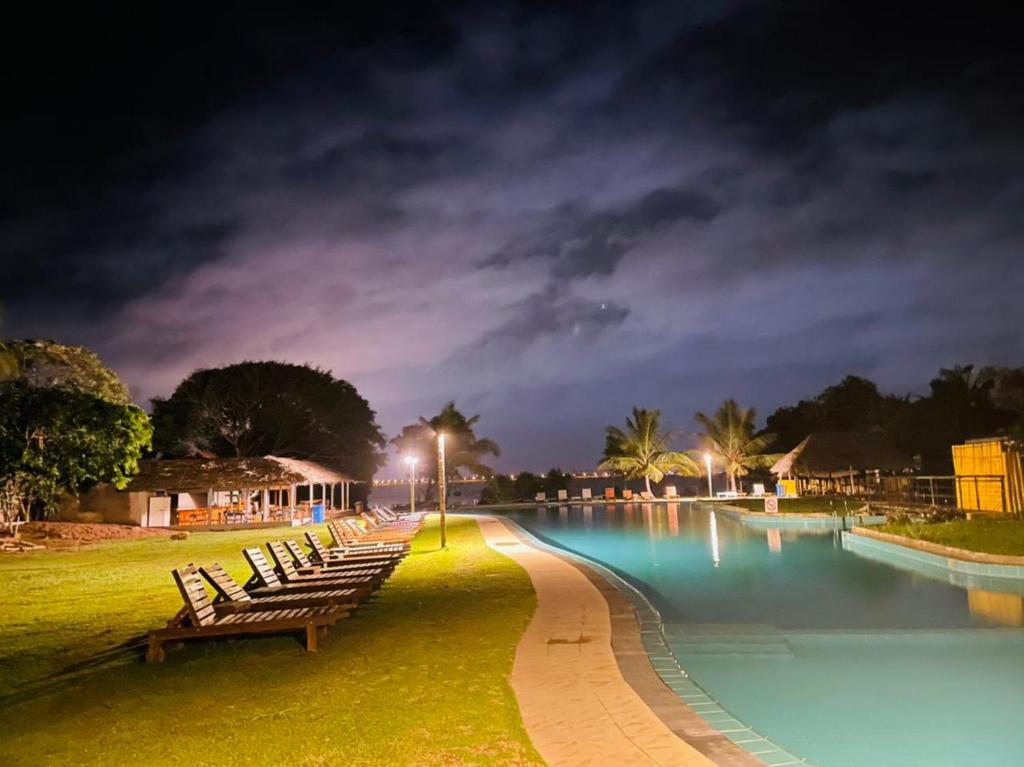 Bazén v ubytování Amaluna Resorts nebo v jeho okolí