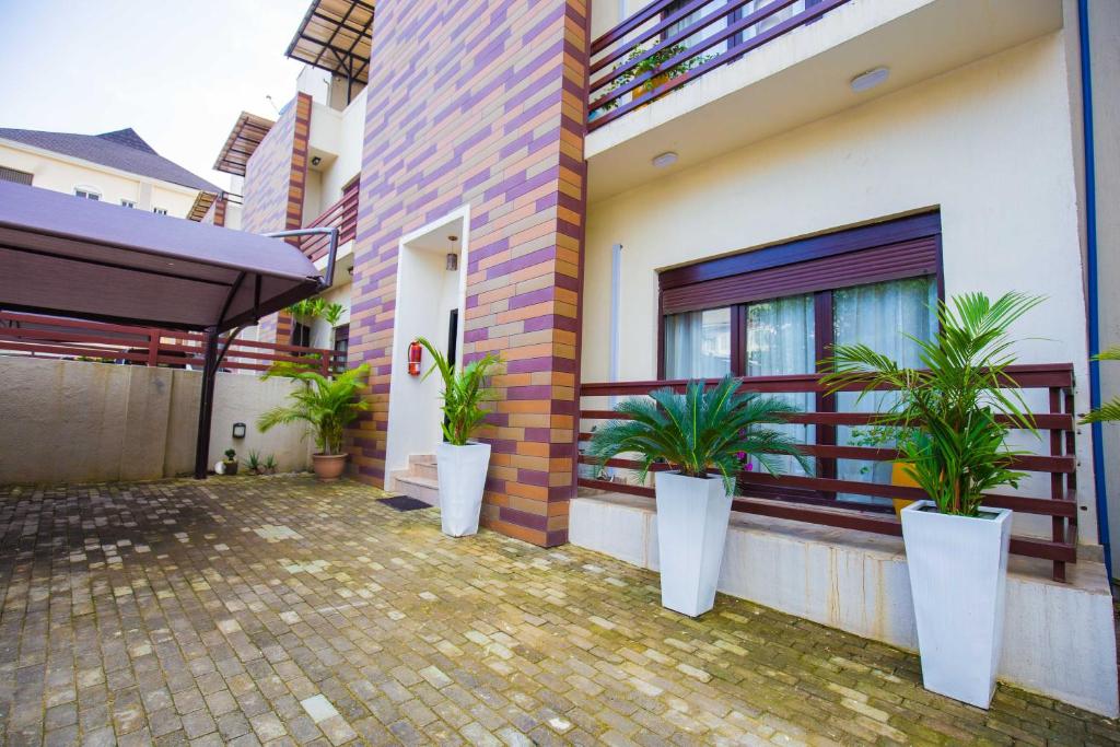 Budova, kde se apartmán nachází