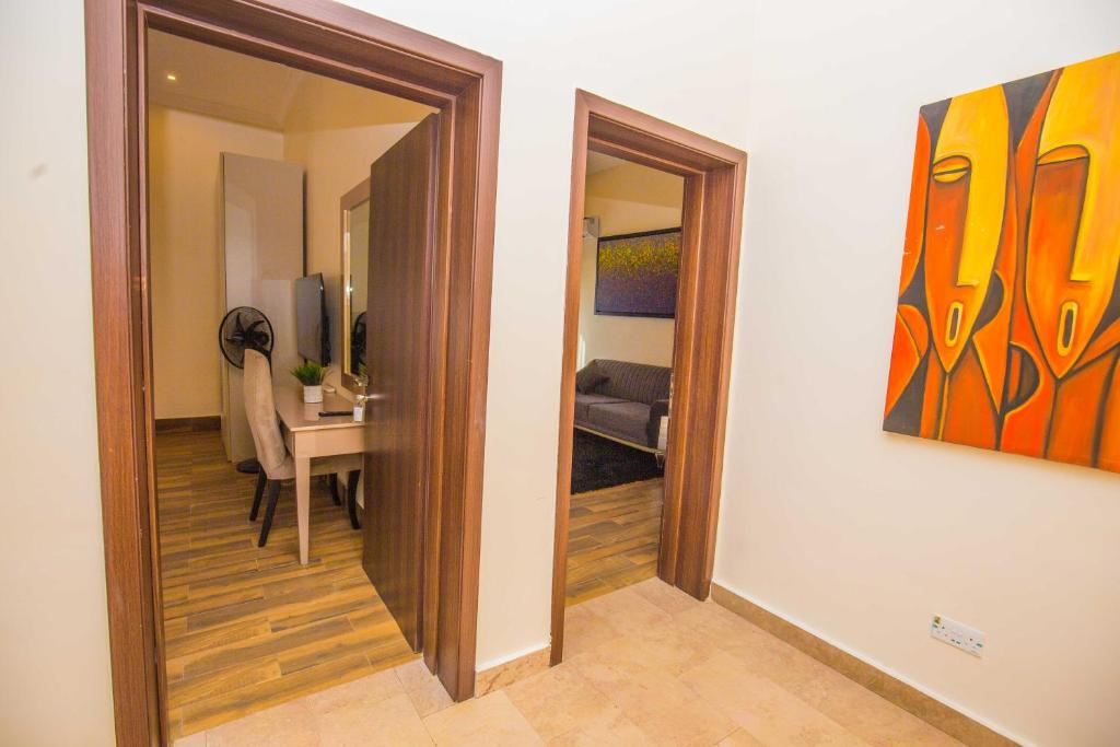 Postel nebo postele na pokoji v ubytování Qlets Privé