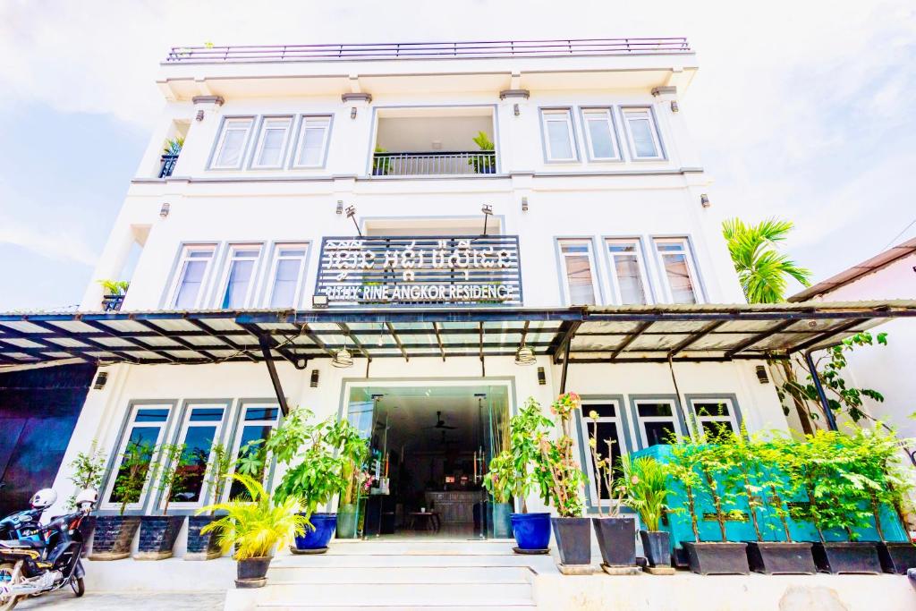 Exteriér nebo vchod ubytování Rithy Rine Angkor Residence