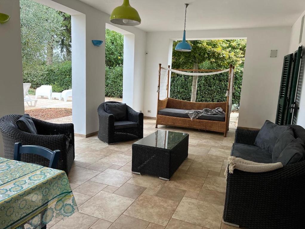 Posedenie v ubytovaní I trulli di nonno Ernesto