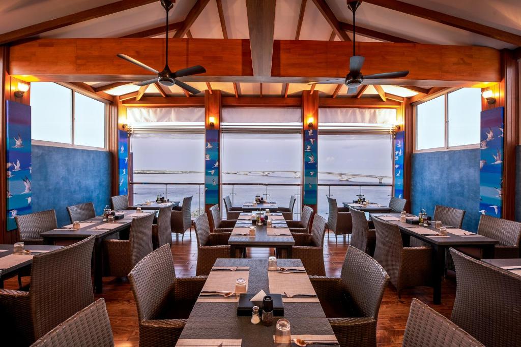 Restaurace v ubytování Summer Beach Maldives