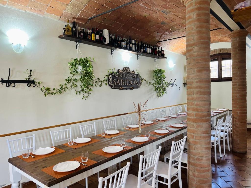 Agriturismo Sabidor italokat is kínál