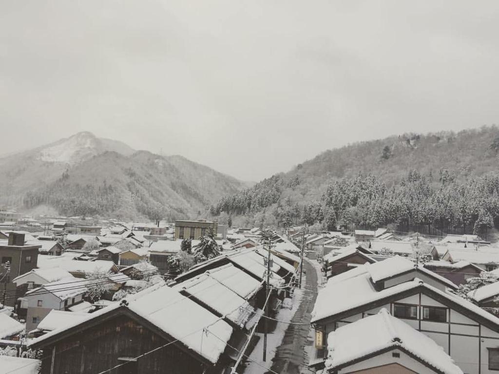 川端屋　kawabataya v zimě