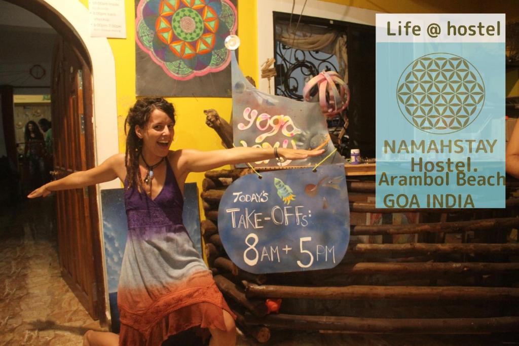 Hosté ubytování NamahStay Hostel, Cowork & Artist residency Arambol
