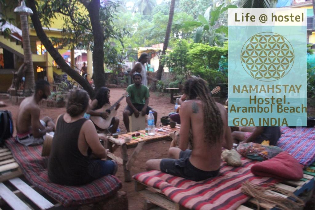Hosté ubytování NamahStay Hostel, Cowork & Artist residency Arambol