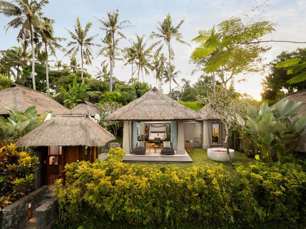 Zahrada ubytování Maya Ubud Resort & Spa