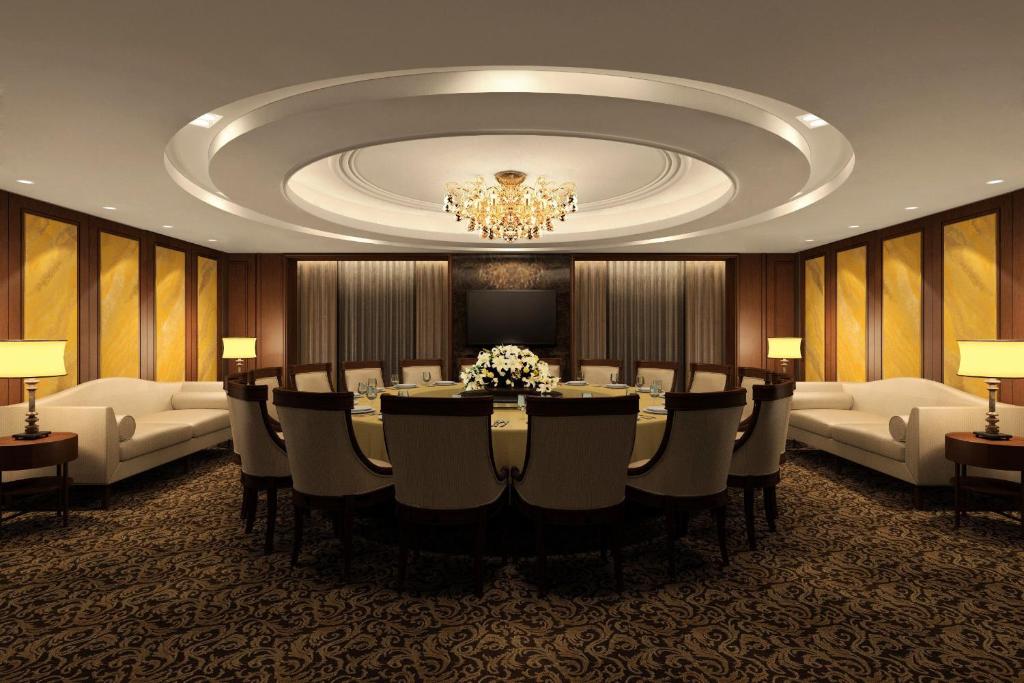 Posezení v ubytování Evergreen Laurel Hotel, Shanghai