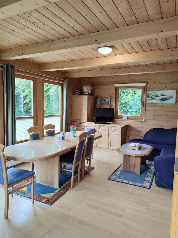 Kuchyň nebo kuchyňský kout v ubytování Gästehaus Moser