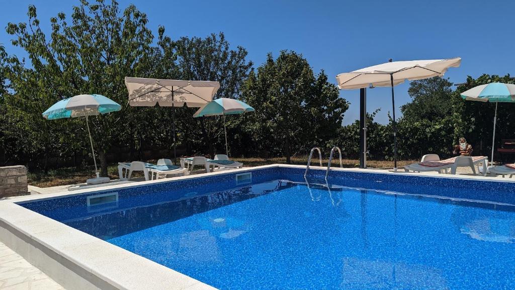 Bazén v ubytování Apartman Aja nebo v jeho okolí