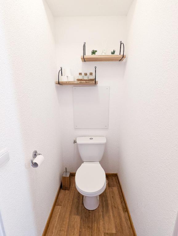 Kúpeľňa v ubytovaní Appartement 2/4 pers, Résidence 4* Les Hauts de Valmeinier, Centre station
