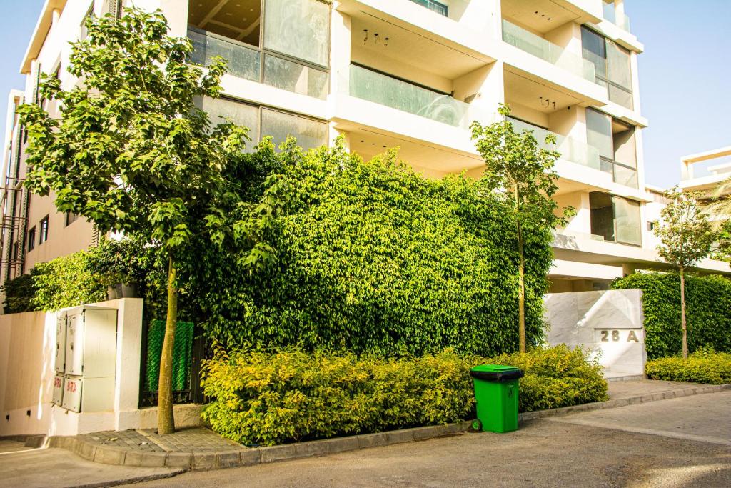 Budova, kde se apartmán nachází