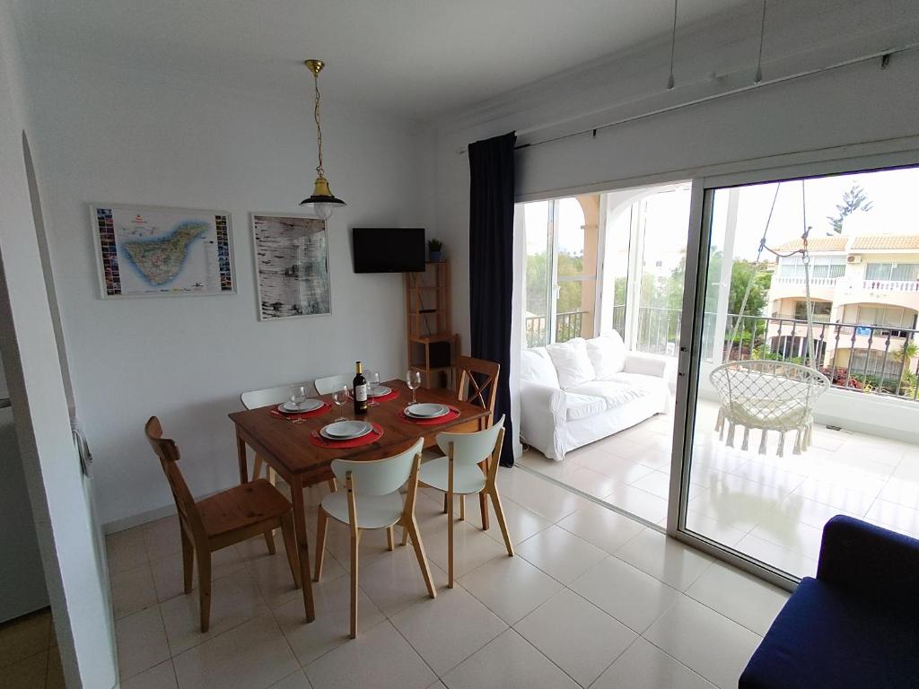Posezení v ubytování Tenerife Golf Park Apartment