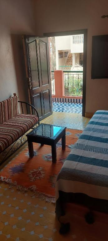 Postel nebo postele na pokoji v ubytování Maison Vallée Du Ziz