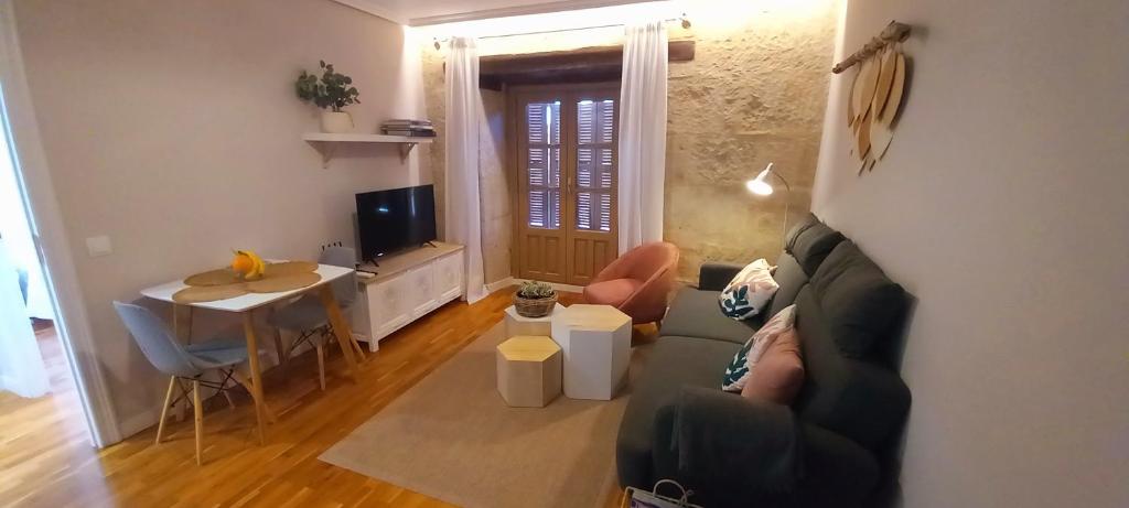 TV a/nebo společenská místnost v ubytování Premium Apartment PLAZA MAYOR