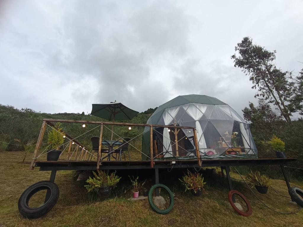Foto sihtkohas Guatavita asuva majutusasutuse Glamping El Refugio galeriist