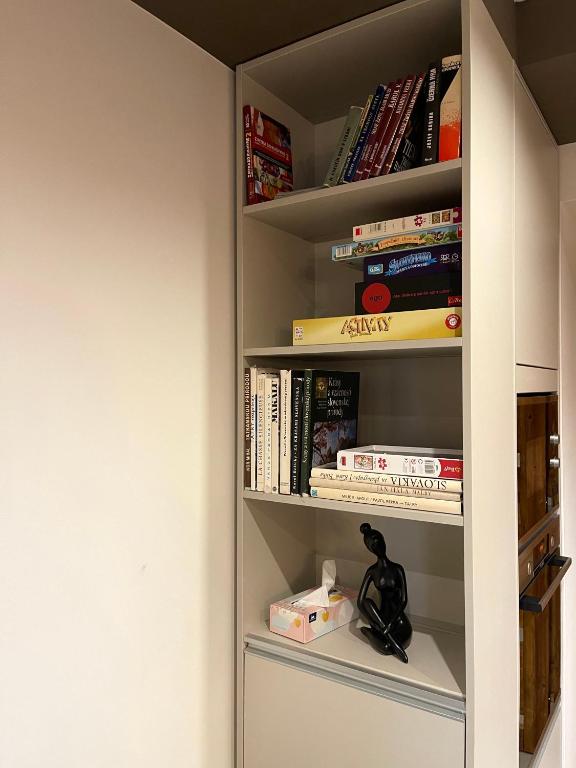 The library in Az apartmant
