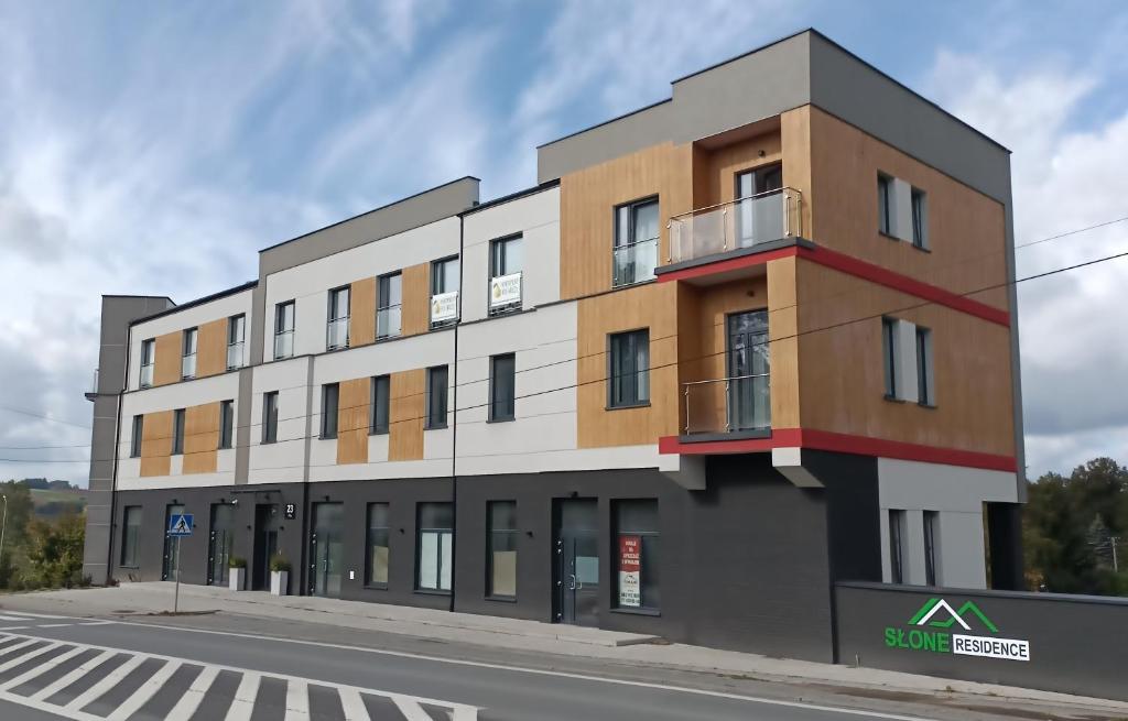 Budova, v ktorej sa apartmán nachádza
