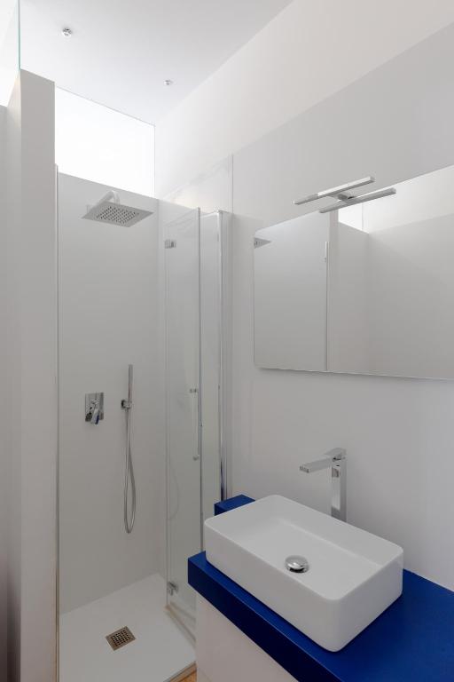 Łazienka w obiekcie Stupendo appartamento in quartiere residenziale