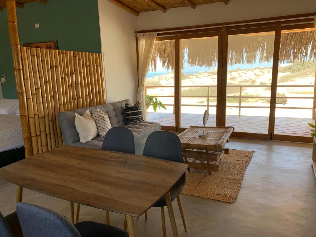 Posezení v ubytování Casas Lua & Mar - Vichayito - Máncora