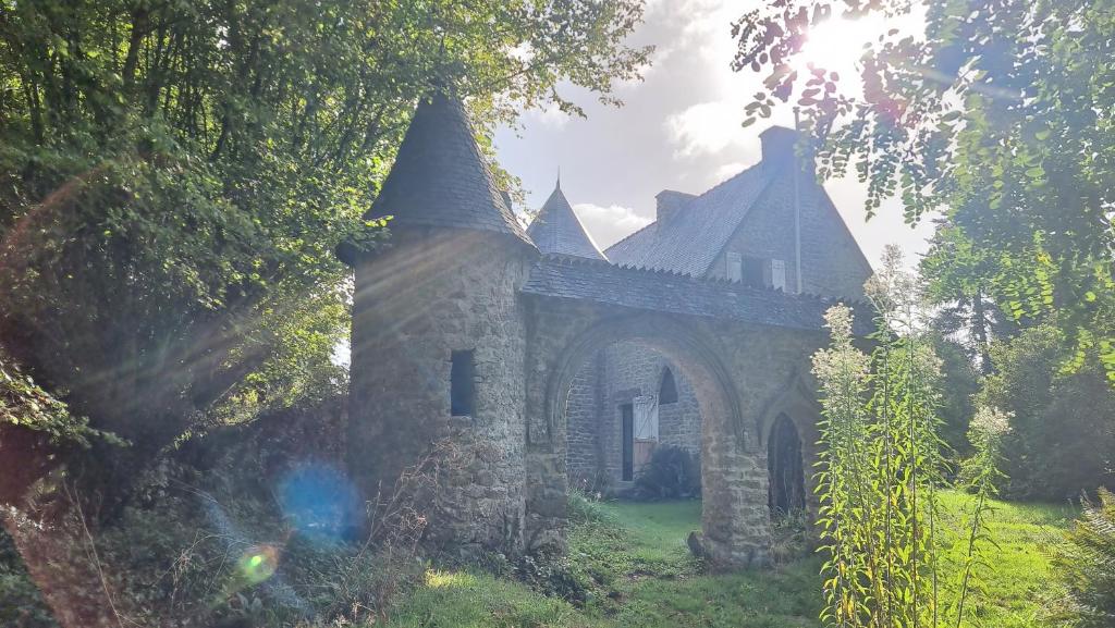 Zahrada ubytování Le Manoir de Menglieu