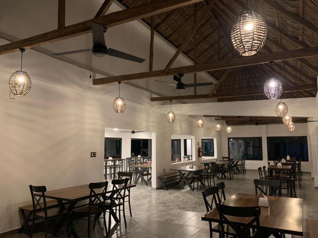 Restaurace v ubytování Mar De Estrellas - Hotel