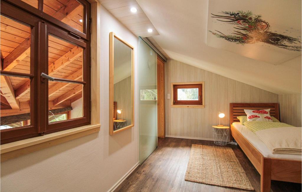 Postel nebo postele na pokoji v ubytování Chalet Bestaenderhof