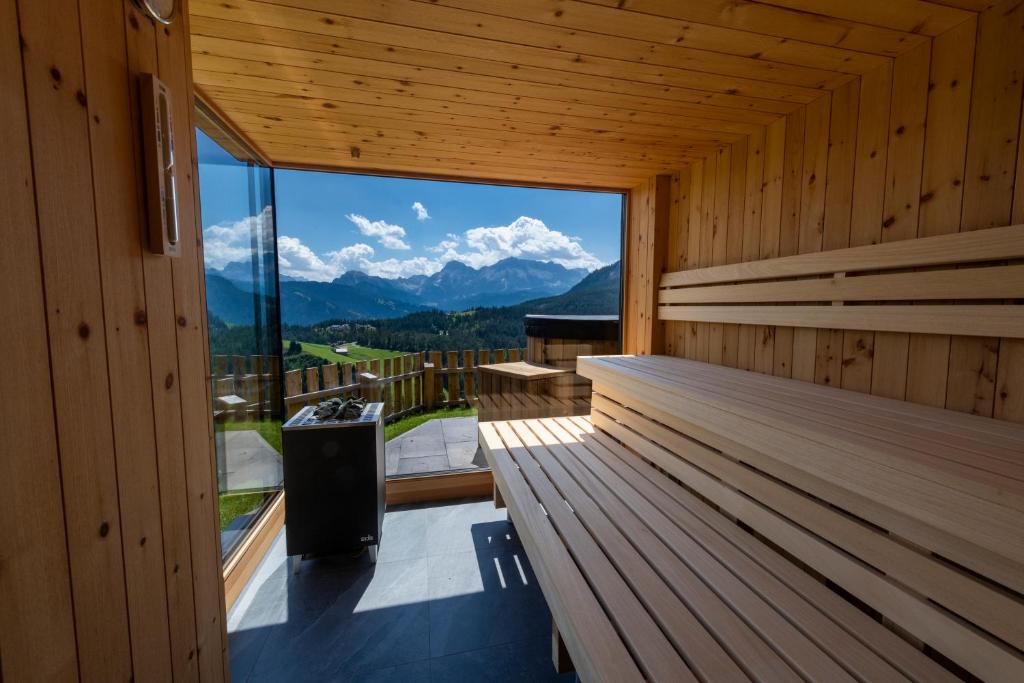 Nespecifikovaný výhled na hory nebo výhled na hory při pohledu z apartmánu