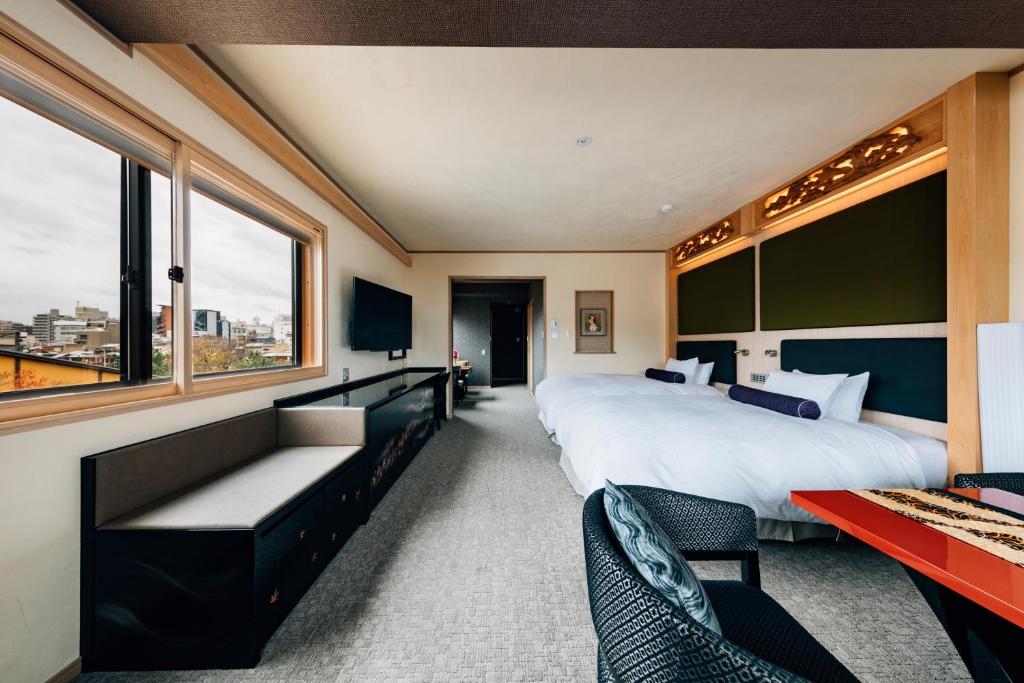 Posezení v ubytování Hotel Alza Kyoto