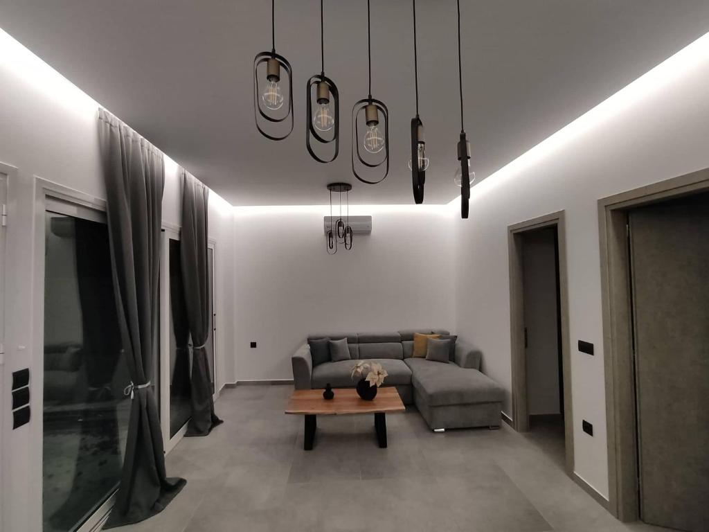 Posedenie v ubytovaní Muoi Luxury Residences