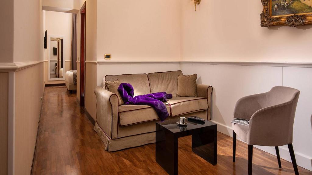 Posezení v ubytování Hotel Del Corso