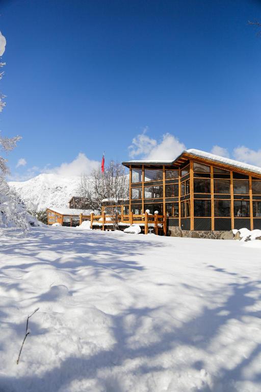 MI Lodge Las Trancas Hotel & Spa durante l'inverno