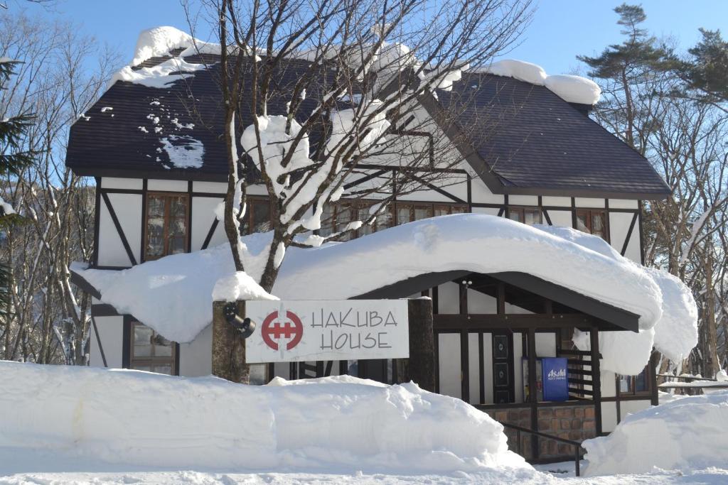 Hakuba House om vinteren